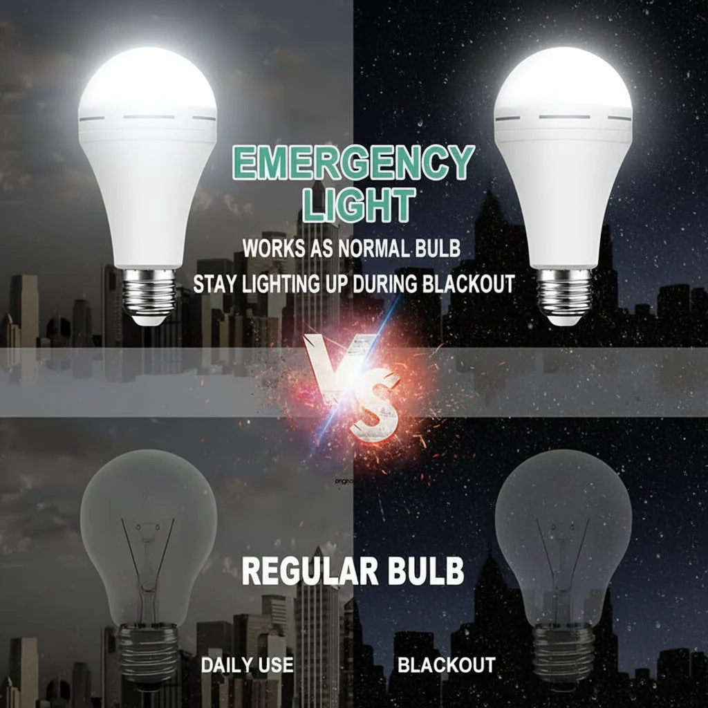 Battery-Powered Light Bulb Emergency Portable Hook Design - Image 10